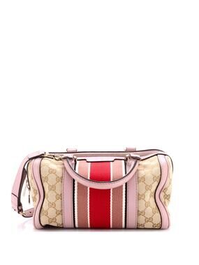 Gucci Vintage Web Boston Bag Gg Canvas #306754G11B